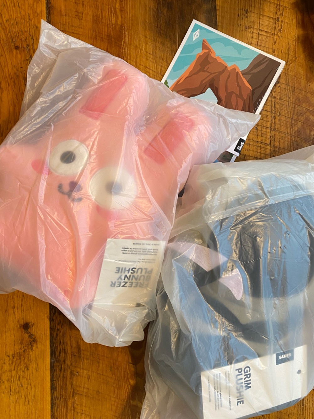 Sims Plushies - Bunny & Grim